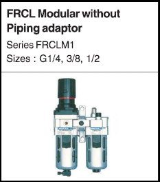 FRCL Modular without piping adaptor FRCL Modular without piping adaptor